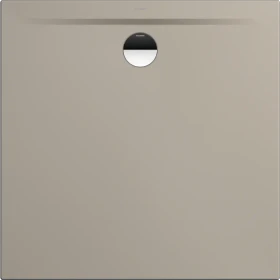 Kaldewei Superplan Zero 1516-1 Duschwanne 80x80cm, warm grey30