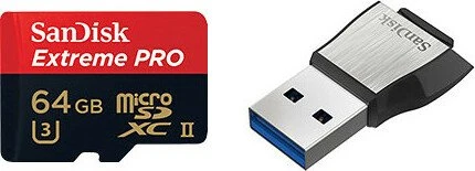 SanDisk Extreme PRO R275/W100 64GB, UHS-II U3, Class 10