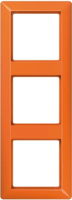 Jung Serie AS Rahmen Thermoplast 3-fach, orange