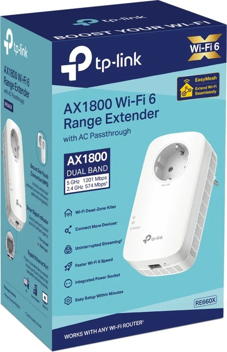 TP-Link RE660X, AX1800