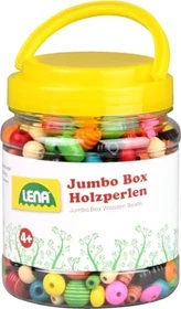 LENA Jumbo Box Holzperlen