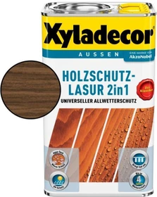 Xyladecor Holzschutz-Lasur nussbaum, 2.5l