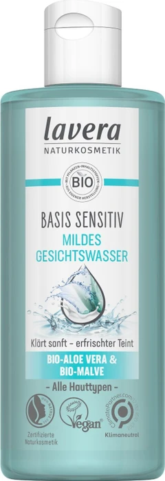 Lavera Basis Sensitiv Mildes Gesichtswasser, 200ml