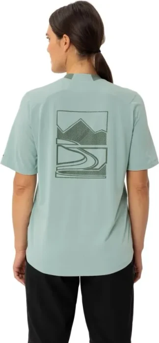 Vaude Loamer Mountainbike Funktionsshirt kurzarm dusty fern (Damen)