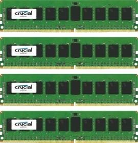 Crucial RDIMM 32GB Kit, DDR4-2400, CL17-17-17, 2RX8, reg ECC