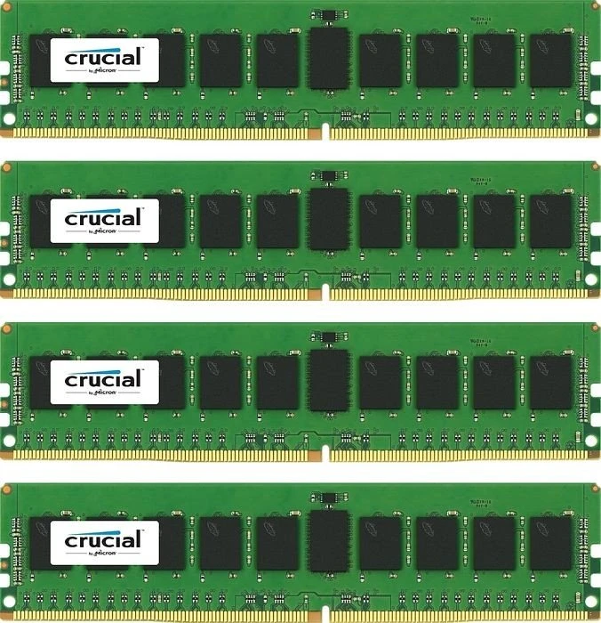 Crucial RDIMM 32GB Kit, DDR4-2400, CL17-17-17, 2RX8, reg ECC