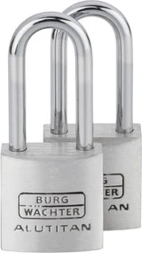 Burg-Wächter Duo 770 20 26 Alutitan, 3.5mm, 50mm, 2er-Set