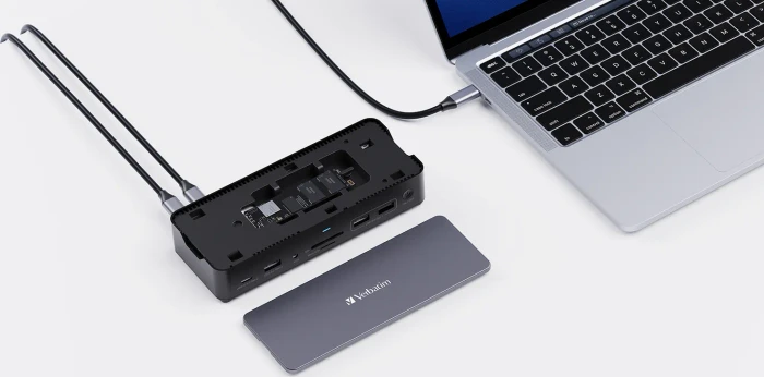 Verbatim USB-C Pro Docking Station CDS-15SSD, USB-C 3.1 [Buchse]