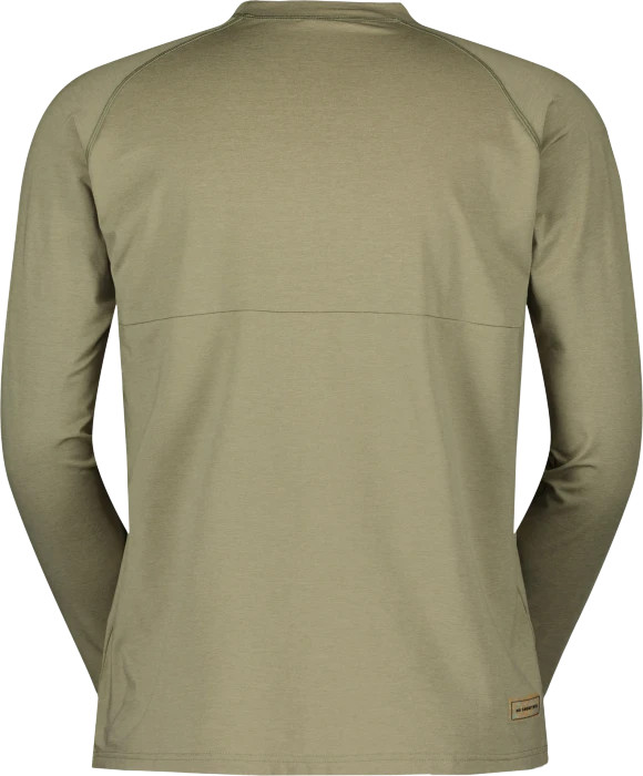 Scott Trail Storm Warm Light LS Shirt langarm dust grey (Herren)