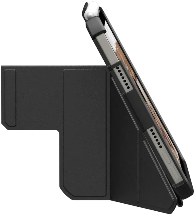 UAG Essential Armor Folio Case für iPad mini 7 (A17 Pro), schwarz