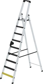 Günzburger Steigtechnik clip-step R13 Stufen-Stehleiter, 9 Stufen