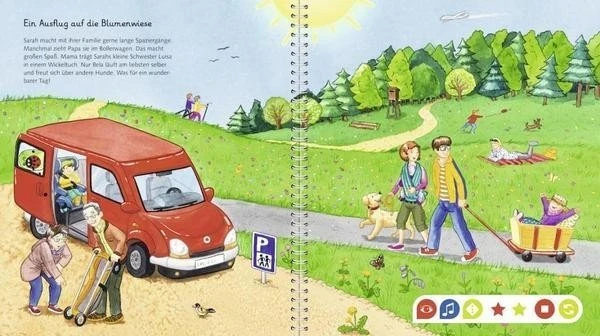 Ravensburger tiptoi Buch: Mein Wörter-Bilderbuch: Unterwegs