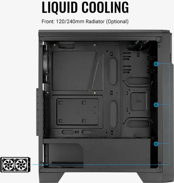 AeroCool Ore, Glasfenster