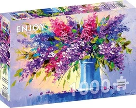 ENJOY Puzzle Bouquet of Lilacs in a Vase