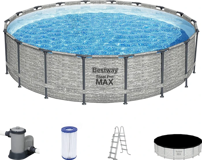 Bestway Steel Pro Max Frame Pool Set rund 549x122cm