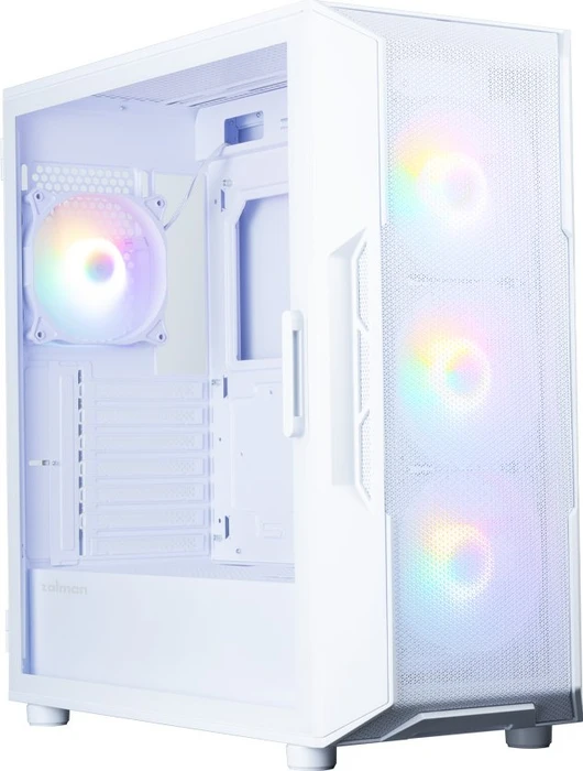 Zalman i3 Neo, weiß, V2, Glasfenster