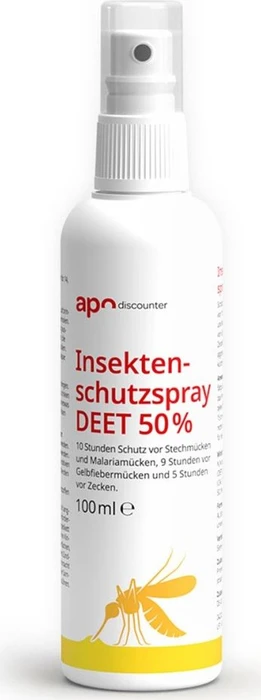 Apodiscounter DEET 50% Insektenschutz Spray 100ml