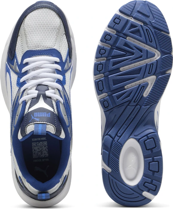 Puma Milenio Tech puma white/mountain blue/puma silver