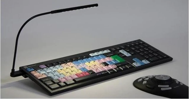LogicKeyboard Avid Media Composer weiß, USB, DE