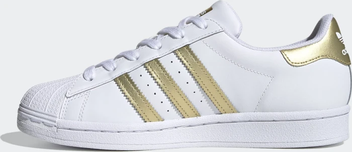 adidas Superstar cloud white/gold metallic (Damen)