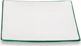 Gmundner Keramik Grüner Rand Speiseteller Trend 26x26cm