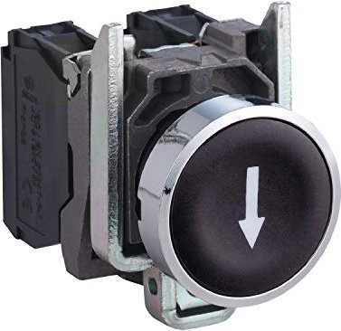 Schneider Electric Drucktaster flach 1S tastend, rot