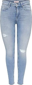 ONLY Skinny Mid Blush Jeans light medium/blue denim (Damen)