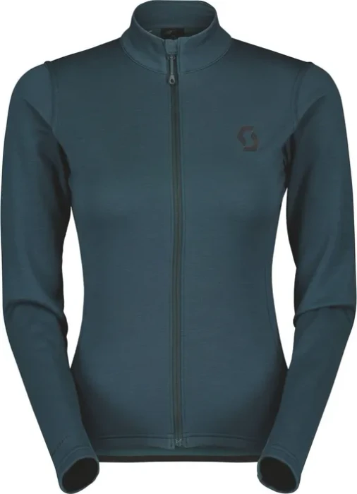 Scott Gravel Warm Merino Trikot langarm aruba green (Damen)