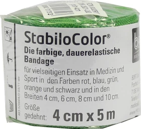 Bort Medical StabiloColor Bandage grün, 4cm x 5m, 1 Stück