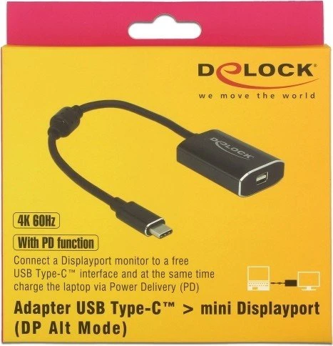 DeLOCK USB-C/Mini DisplayPort Adapter