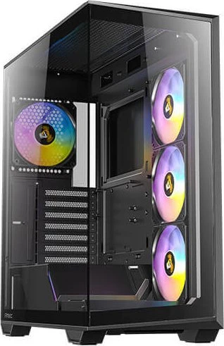 Antec C3 ARGB Black, Glasfenster