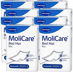 Hartmann MoliCare Bed Mat Eco 9 Tropfen Bettschutzeinlage, 60x90cm, 40 Stück (8x 5 Stück)