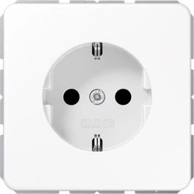 Jung Serie CD SCHUKO Steckdose Duroplast 16A 250V, alpinweiß