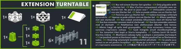 Ravensburger GraviTrax Pro Erweiterung Turntable