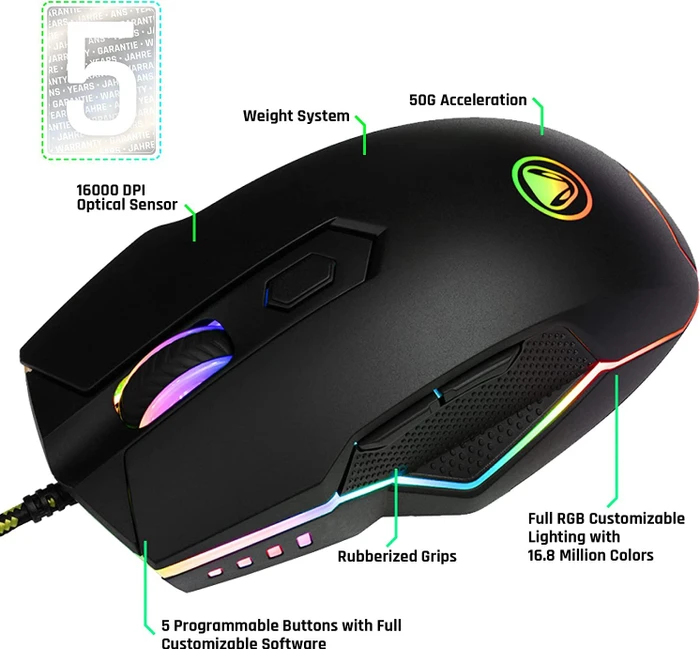 Snakebyte Game:Mouse Ultra, USB