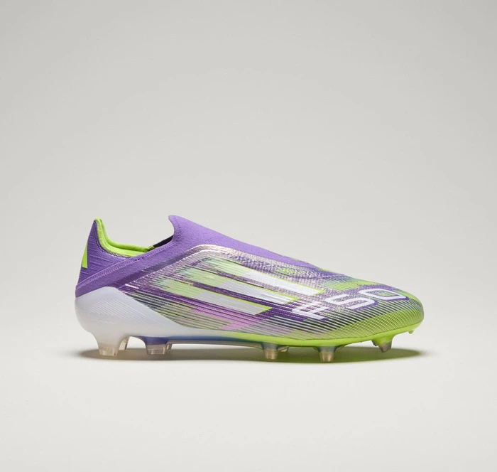 adidas F50 Elite Laceless FG purple rush/cloud white/lucid lemon