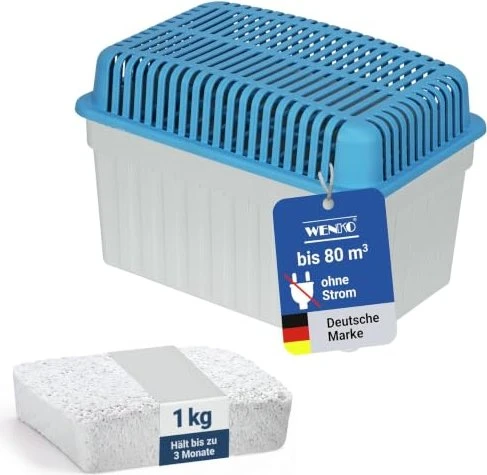 Wenko Feuchtigkeitskiller 1kg Trockenmittel-Luftentfeuchter