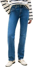 Tommy Hilfiger Classics Straight mit mittelhohem Bund Jeans nos mid blue (Damen)