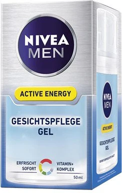 Nivea MEN Active Energy Gesichtspflege Gel, 50ml – Bild 2 von 2