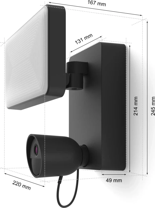 Philips Hue Secure Flutlicht Kamera