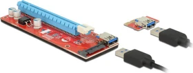 DeLOCK Riser Karte, gerade, PCIe 3.0, 600mm