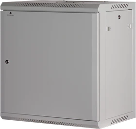 Rockstable 19" Wandschrank 12HE, Stahltür, IP2X, weiß, 440mm tief