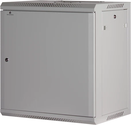 Rockstable 19" Wandschrank 12HE, Stahltür, IP2X, weiß, 440mm tief