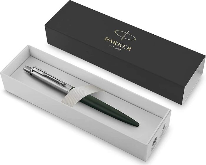 Parker Jotter XL Kugelschreiber greenwich matte green/silber, Geschenkbox