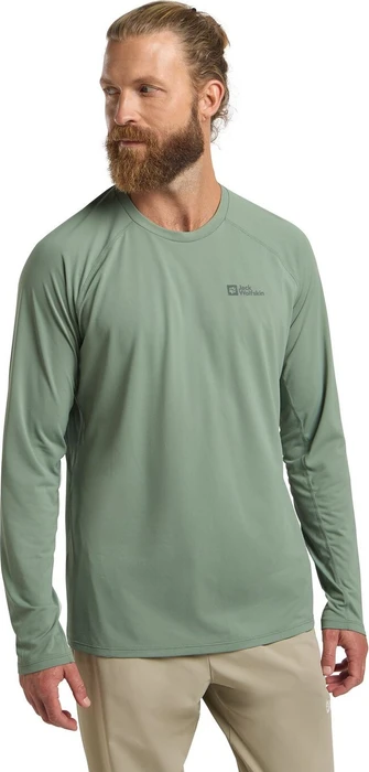 Jack Wolfskin Prelight Swift Funktionsshirt langarm eucalyptus (Herren)
