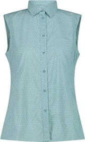 CMP Geometrischer-Druck Hemd ärmellos lagoon/off white (Damen)