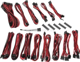 BitFenix Alchemy 2.0 CMR-Series Kabel Kit für Netzteile, schwarz/rot (BFX-ALC-CMRKR-RP)