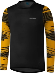 Shimano Myoko Trikot langarm gelb (Herren)