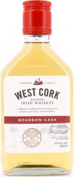 West Cork Blended Irish Whiskey Bourbon Cask 200ml