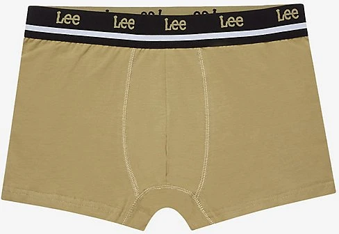 Lee Trunks 3er Boxer Briefs black charcoal aloe (Herren)